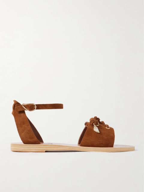 Sentina Lace-up Suede Sandals