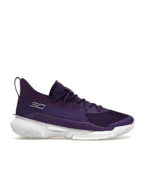 Under Armour Curry 7 Team Purple White