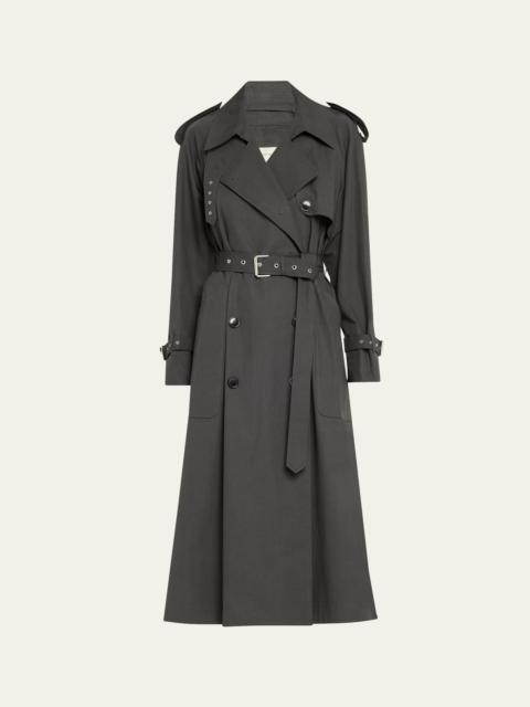 Risto Cotton Belted Trench Coat