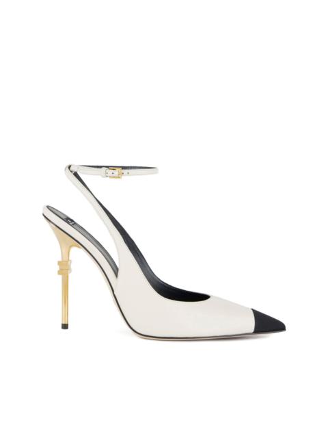 105mm Falcon slingback pumps