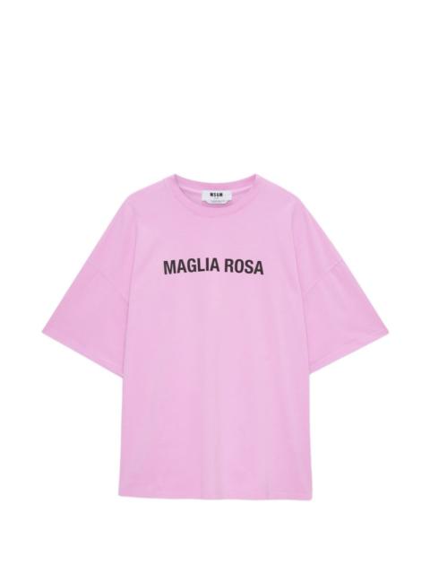 printed short-sleeve T-shirt