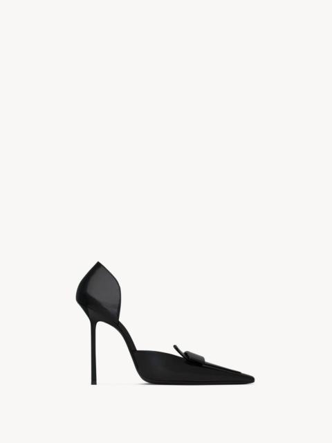 D'ORSAY PUMPS IN SMOOTH LEATHER