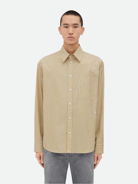 Striped Poplin Shirt