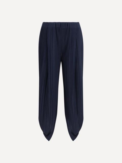 Pleated jersey Pants