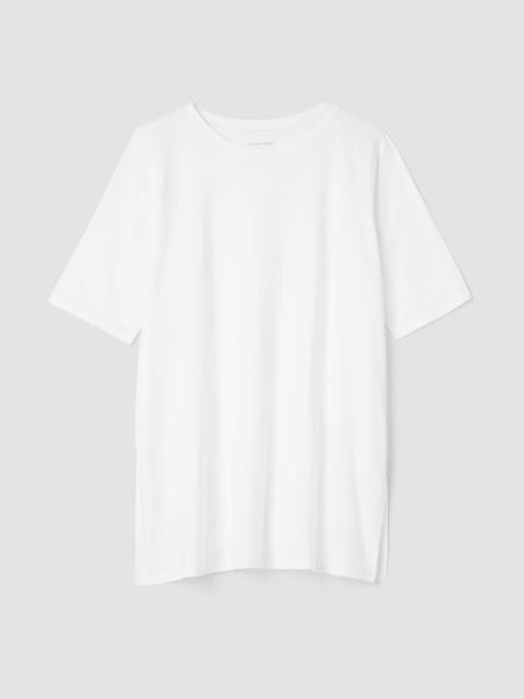 Organic Pima Cotton Jersey Long Tee