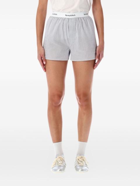 Yankees Serif striped shorts