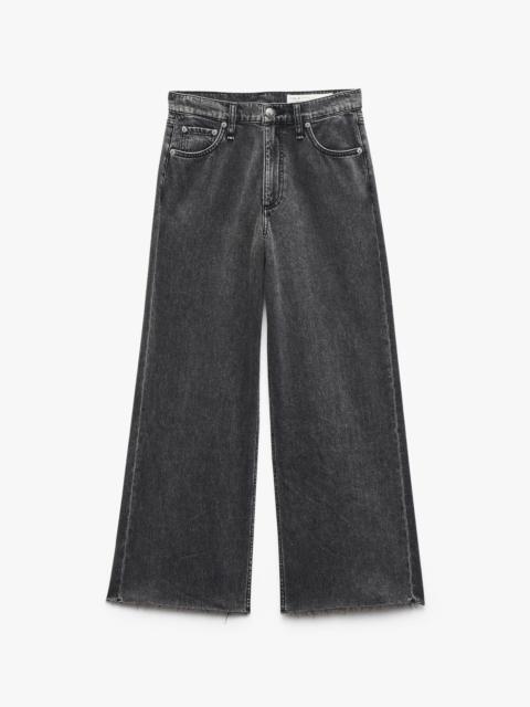 Andi Ankle Wide-Leg Jeans
Featherweight in Raven