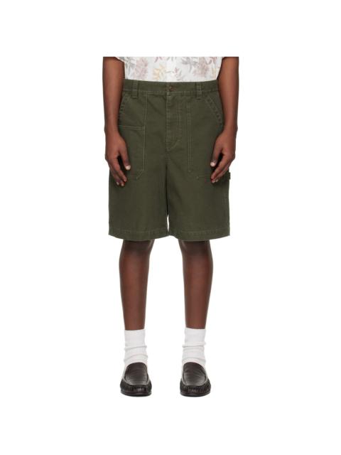 Khaki Akyle Shorts