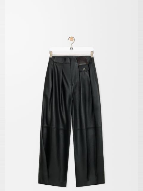 Trousers in nappa lambskin