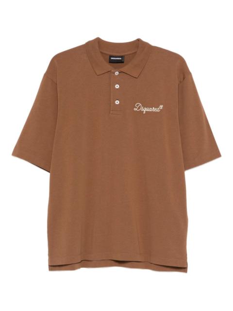 embroidered polo shirt