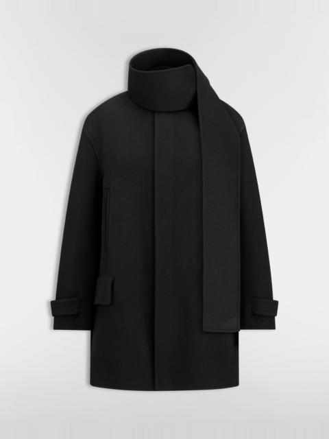 Coat with Scarf Collar