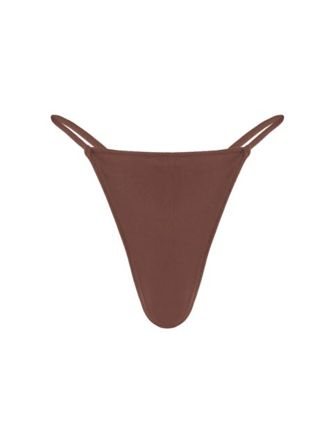 Exclusive Thea String Bikini Bottom brown