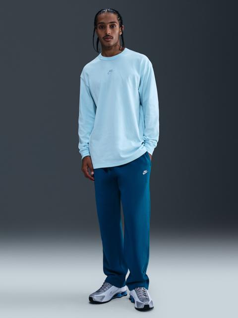 Nike Club Men's Open-Hem Fleece Pants