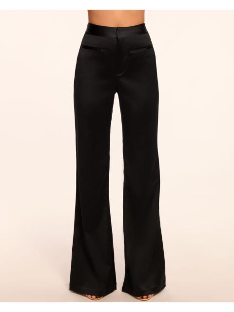 Vespera Satin Low Rise Pant