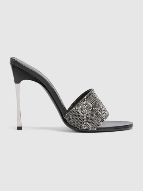 Women's crystal Bombshell slide sandal