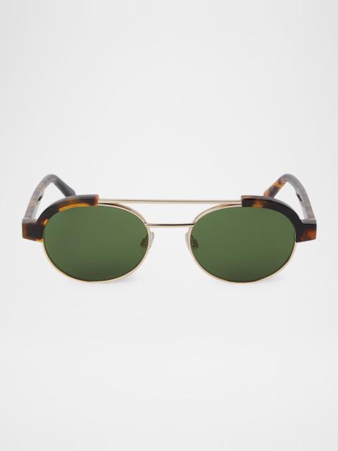 Artesia Round Acetate Sunglasses