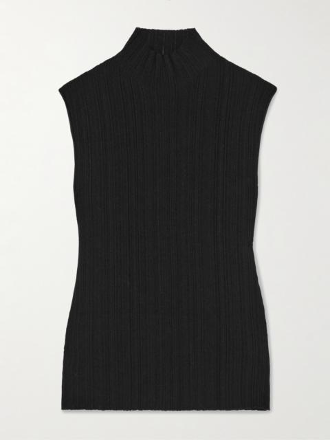 Federica Ribbed-knit Top