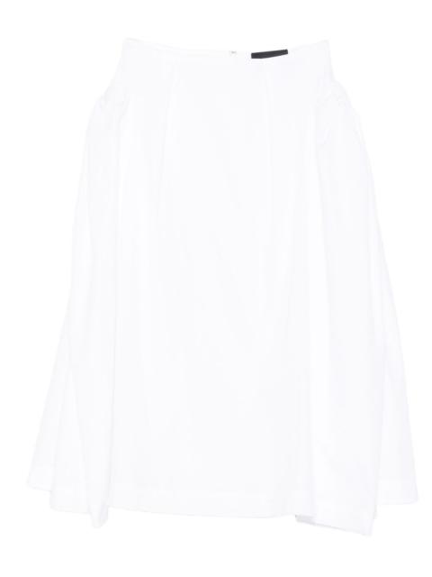 bow hip-detailed midi skirt