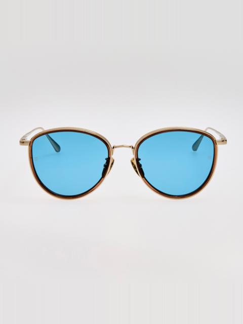 Dahlia Sunglasses in Aqua