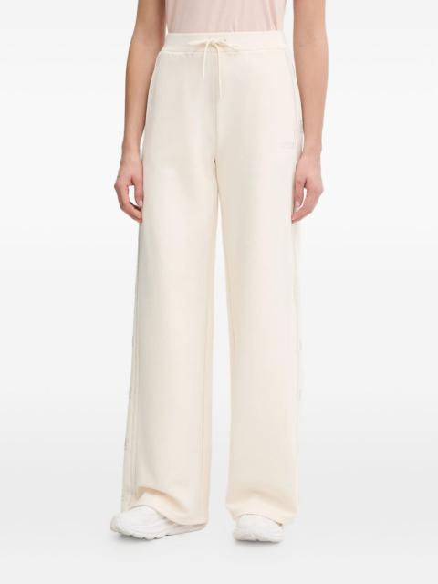 rhinestone drawstring track pants