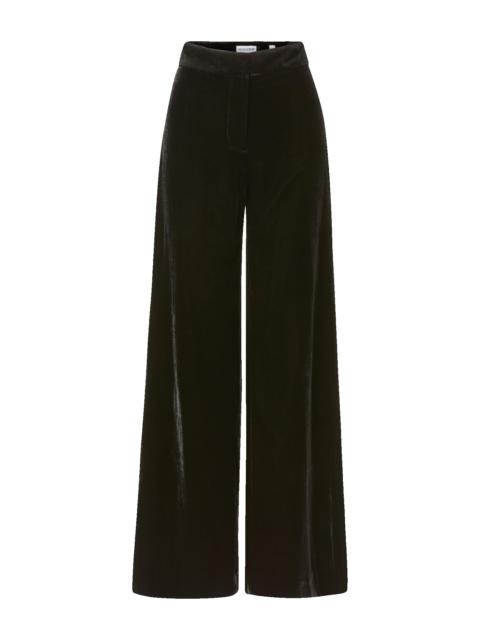 ALEX VELVET WIDE-LEG PANT