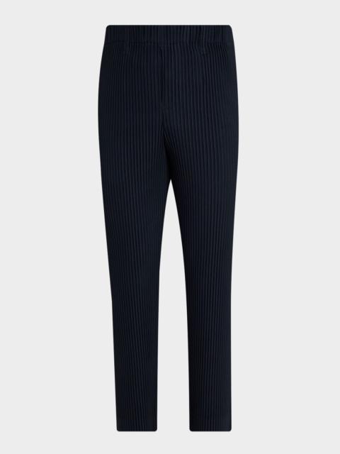 Men's Basics Pleated Trousers