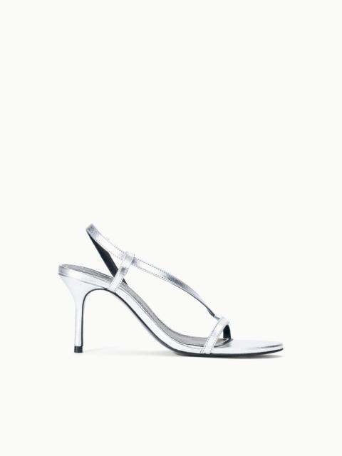 STAUD LOUDEN HEEL SILVER