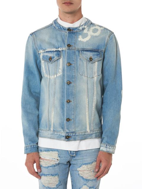 Printed Denim Jacket