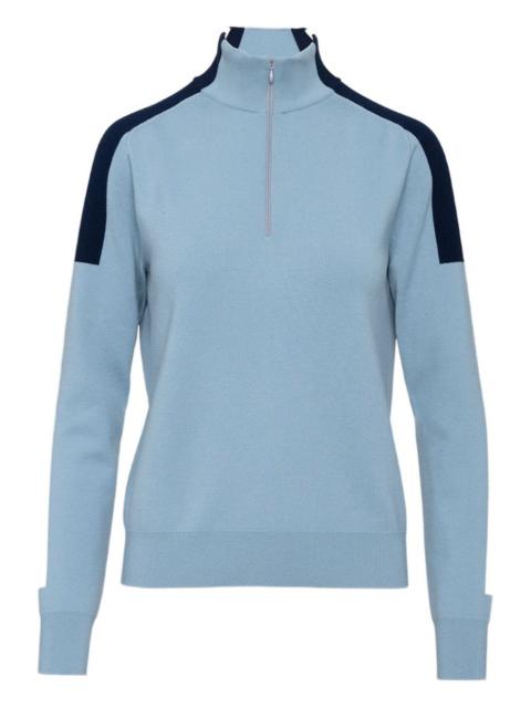 Caroline zip sweatshirt