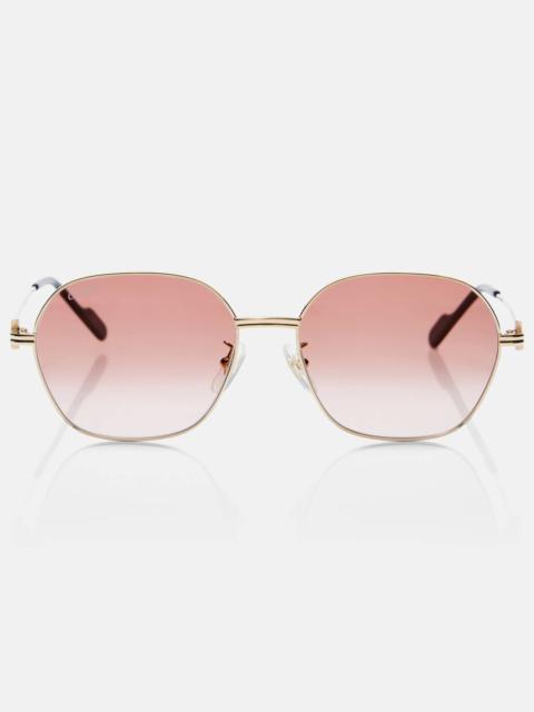 Première de Cartier oval sunglasses