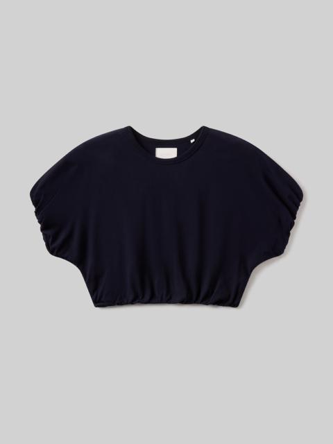 Gia Bubble Tee
In Navy
