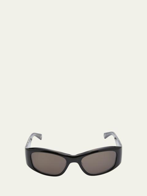 Men's Aloha Rectangle Acetate Sunglasses