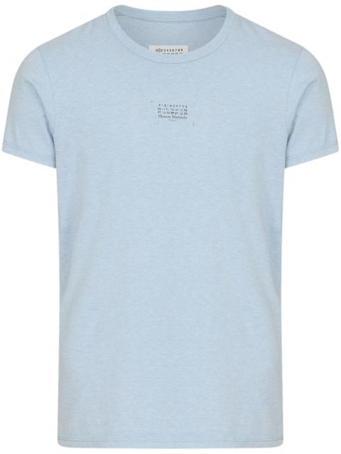 numbers-motif T-shirt