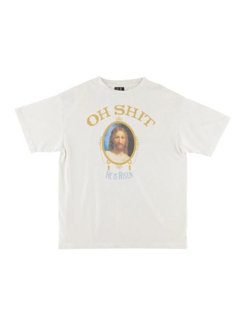 Saint Mxxxxxx Oh Shit T-Shirt Vintage White