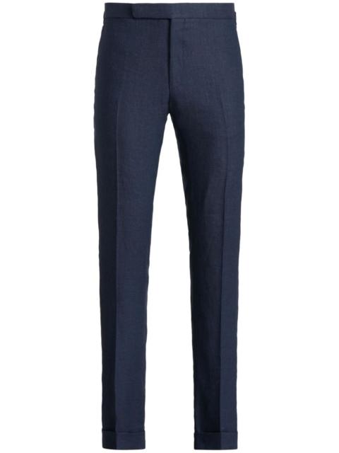 linen trousers