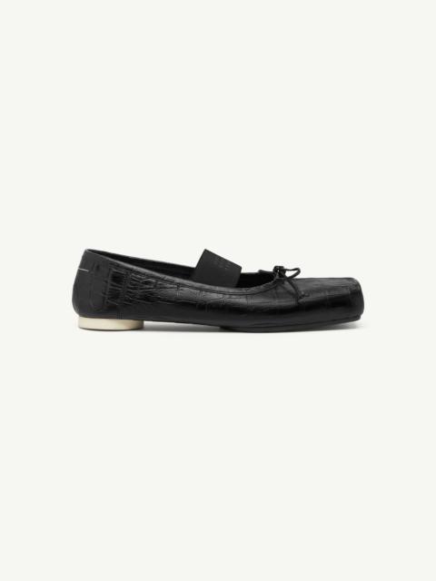 Numeric square-toe ballerinas