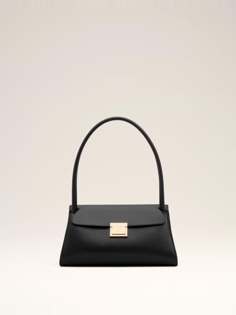 BLACK COW LEATHER SMALL MIMI BAG
