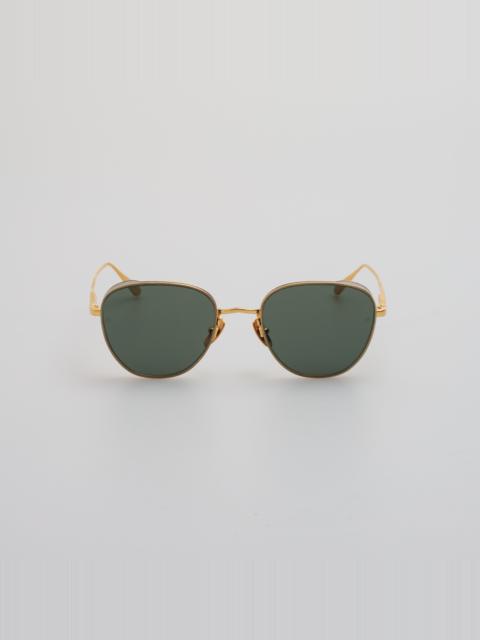 Hardy Sunglasses in Yellow Gold