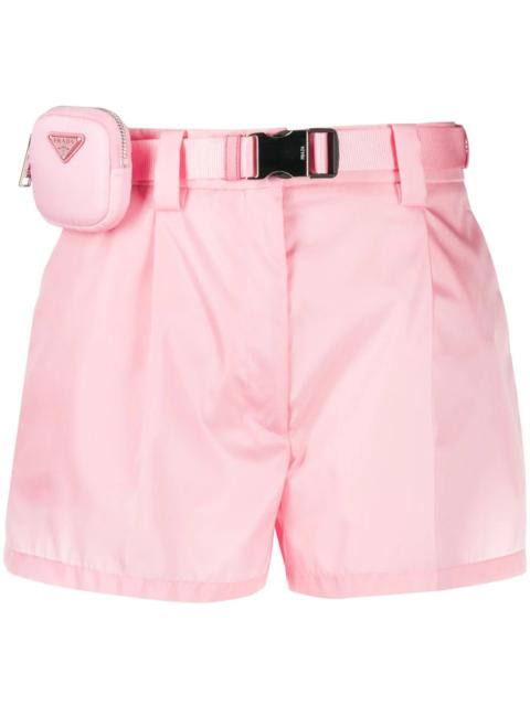 pouch belt shorts