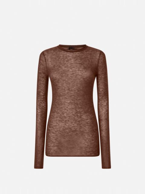 CREW-NECK SWEATER WITH SEQUINS