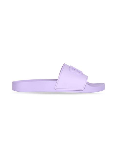 Women's Pool Bb Slide Sandal in Purple