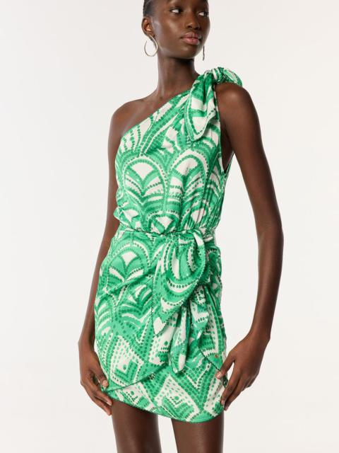 Mini Dress Celie - Green Himba