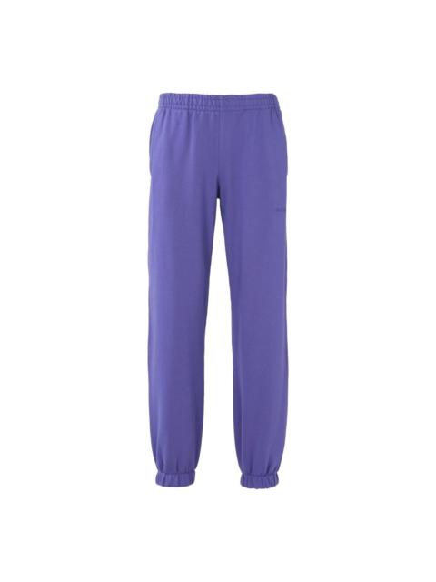 adidas originals x Pharrell Williams Crossover Solid Color Cotton Fleece Ribbed Sports Pants/Trouser