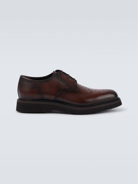 Leather brogues