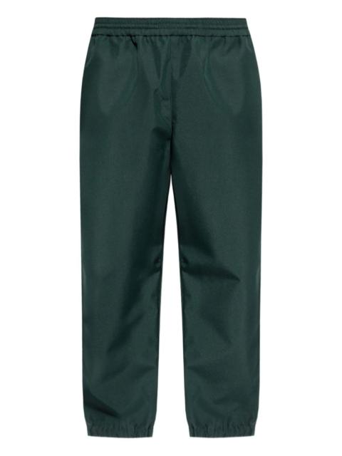 logo-appliqué track pants