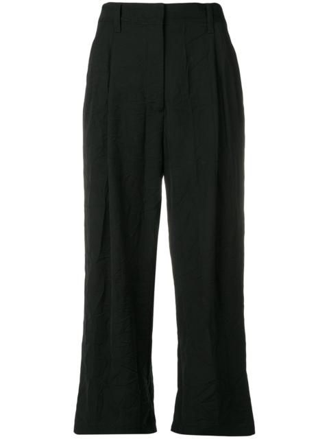 Cropped Straight Tailored Pant