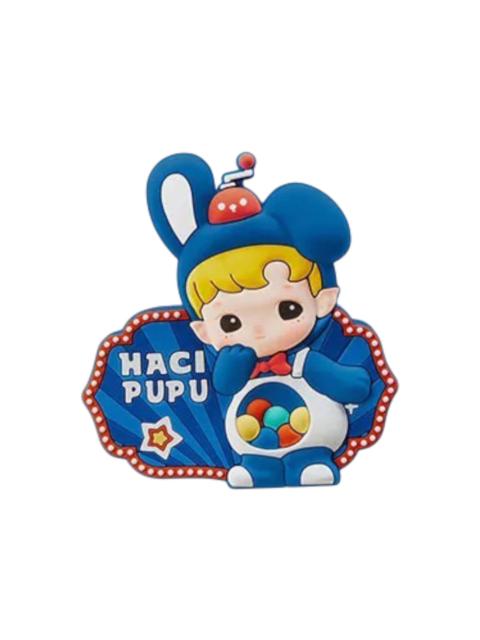 Pop Mart Hacipupu Rolling Time Machine Series Bunny Snow Cone Fridge Magnet Silicone Clip