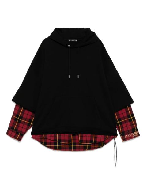 logo-embroidered hoodie