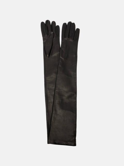 Leather gloves