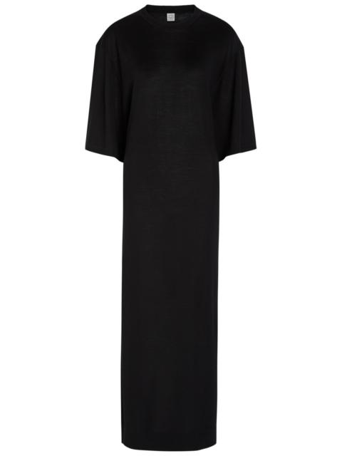 Toteme Fine-knit Wool Maxi tee Dress